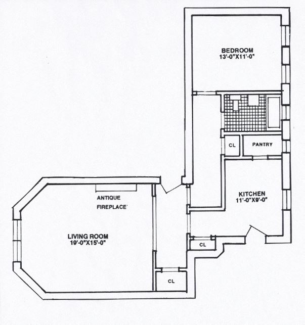 1 Bedroom - 1 Bathroom
